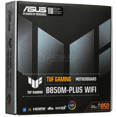 MB AM5 ASUS TUF GAMING B850M-PLUS,4xDDR5,12xUSB,mATX,3xM.2,2PCIe16x, PCIe1x DP HDMI фото 2 MB AM5 ASUS TUF GAMING B850M-PLUS,4xDDR5,12xUSB,mATX,3xM.2,2PCIe16x, PCIe1x DP HDMI фото 2