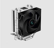 Кулер для процессора DEEPCOOL AG300 LED Intel 1700,1200,115х,AMD AM5,AM4,150W,120мм 6-Color LED,,500-3050±10% об/м, 32,5CFM, ≤ 30,5dB(A), 4pin, 119х77х129мм, Серебристый [R-AG300-BKLNMN-G]