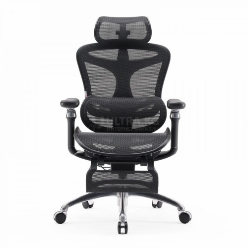 Office Chair SIHOO C300-B101 BLACK 6D Armrest, class 4 TUV gaslift,350mm aluminum base