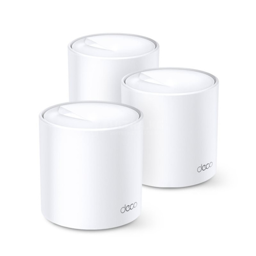 Mesh Wi-Fi система TP-LINK Deco X60(3-PK) AX5400 Dual-Band, 2402Mb/s 5GHz+574Mb/s 2.4GHz, 2xWAN/LAN 1Gb/s, 4 antennas,MU-MIMO, Parental Control Mesh Wi-Fi система TP-LINK Deco X60(3-PK) AX5400 Dual-Band, 2402Mb/s 5GHz+574Mb/s 2.4GHz, 2xWAN/LAN 1Gb/s, 4 antennas,MU-MIMO, Parental Control