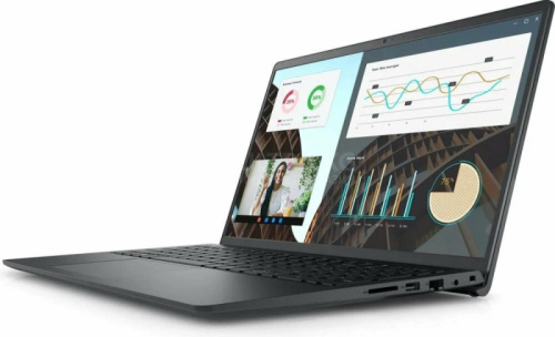 Ноутбук Dell Vostro 3530 Intel Core i7-1355U (up to 5.00GHz), 16GB DDR4, 512GB SSD m2 NVMe, 15.6"FHD WVA 120Hz, Intel Iris graphics, WiFi ax, BT 5.0, CR, Linux, ENG-RUS, черный(потертости на крышке)