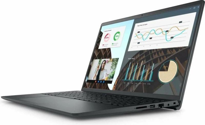 Ноутбук Dell Vostro 3530 Intel Core i7-1355U (up to 5.00GHz), 16GB DDR4, 512GB SSD m2 NVMe, 15.6"FHD WVA 120Hz, Intel Iris graphics, WiFi ax, BT 5.0, CR, Linux, ENG-RUS, черный(потертости на крышке) Ноутбук Dell Vostro 3530 Intel Core i7-1355U (up to 5.00GHz), 16GB DDR4, 512GB SSD m2 NVMe, 15.6"FHD WVA 120Hz, Intel Iris graphics, WiFi ax, BT 5.0, CR, Linux, ENG-RUS, черный(потертости на крышке)