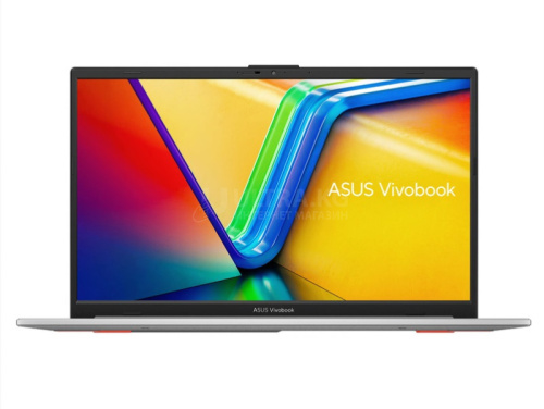 Ноутбук Asus VIVOBOOK X1504VA-BQ3988, Intel i7-150U(up to 5.40GHz), 8GB DDR4, 512GB SSD NVMe, 15.6" FHD (1920 x 1080) IPS, Intel Graphics, Type-C HDMI WiFi BT WIN11H, клав. с подсв EN-RU, серебро Ноутбук Asus VIVOBOOK X1504VA-BQ3988, Intel i7-150U(up to 5.40GHz), 8GB DDR4, 512GB SSD NVMe, 15.6" FHD (1920 x 1080) IPS, Intel Graphics, Type-C HDMI WiFi BT WIN11H, клав. с подсв EN-RU, серебро