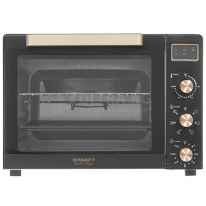 Мини-печь Kraft TCH-MO 6012 RKDGLB (золотой/черный) Мини-печь Kraft TCH-MO 6012 RKDGLB (золотой/черный)