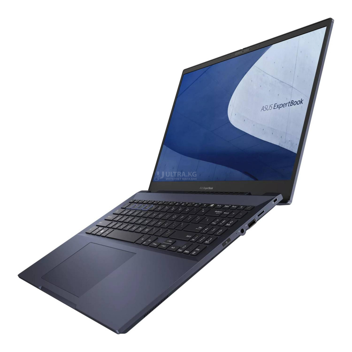 Ультрабук Asus EXPERTBOOK B5602CVA-L20525 I7-1360P(up to 5GHz) 20GB DDR5, 1TB SSD, 16" OLED WQUXGA(3840x2400) Glare, Intel Iris X Graphics, Type-C, LAN, WF, BT, DOS, клав с подсв EN-RU, темно синий Ультрабук Asus EXPERTBOOK B5602CVA-L20525 I7-1360P(up to 5GHz) 20GB DDR5, 1TB SSD, 16" OLED WQUXGA(3840x2400) Glare, Intel Iris X Graphics, Type-C, LAN, WF, BT, DOS, клав с подсв EN-RU, темно синий