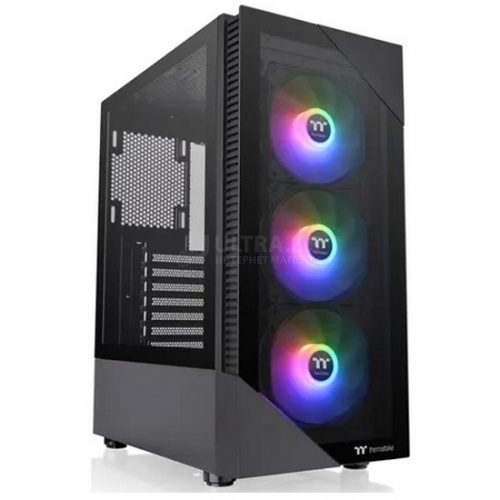 Корпус Thermaltake View 200 TG ARGB/Black/Win/SPCC/Tempered Glass*1/120mm ARGB Lite Fan*3/Brown BoxCA-1X3-00M1WN-00 Корпус Thermaltake View 200 TG ARGB/Black/Win/SPCC/Tempered Glass*1/120mm ARGB Lite Fan*3/Brown BoxCA-1X3-00M1WN-00