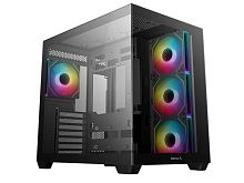 DEEPCOOL ATX CG530 4F w/o PSU USB3.0×2、USB2.0×1 Front, Type-С, 120mm*4 ARGB fans