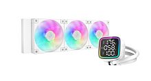 DEEPCOOL LD360 WH ARGB WHITE 120*3 FAN DIG. CPU STATUS LGA20xx/1700/1200/115*/AMD