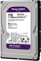 Жесткий диск HDD 1TB WD 5400rpm 64MB PURPLE SURVEILLANCE [WD11PURZ]