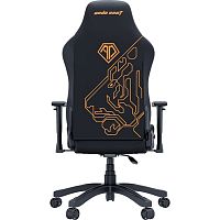 Gaming Chair AD18Y-14-B-PV/C AndaSeat Phantom 3 Tiger BLACK 2D Armrest 60mm wheels PVC Leather