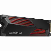 Твердотельный накопитель SSD 1000GB Samsung 990 PRO - M.2 NVMe PCIe Read/Write 7450/6900MB/s Black [MZ-V9P1T0CW]