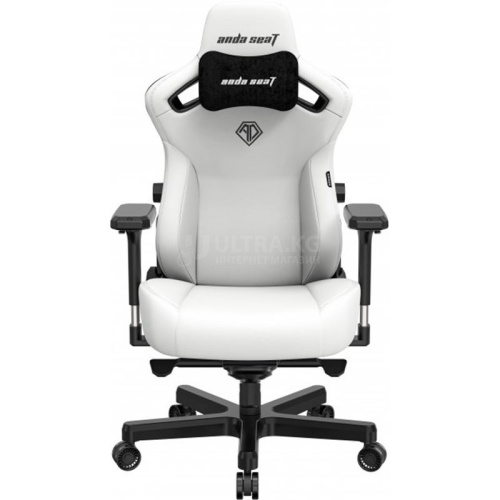 Gaming Chair AD12YDC-XL-01-W-PV/C AndaSeat Kaiser 3 XL WHITE 4D Armrest 65mm wheels PVC Leather