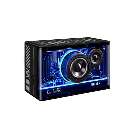 Беспроводная колонка Edifier QD35, Splendid light effects, 25W+15W, 3"(Mid-bass)+1"(Treble), ≥85dB(A), Bluetooth v5.3, AUX, USB-A, зарядный модуль GaN, подсветка, 60Hz-40000Hz, 277.8mm×164.8mm×141.7mm, 2.64kg, черный Беспроводная колонка Edifier QD35, Splendid light effects, 25W+15W, 3"(Mid-bass)+1"(Treble), ≥85dB(A), Bluetooth v5.3, AUX, USB-A, зарядный модуль GaN, подсветка, 60Hz-40000Hz, 277.8mm×164.8mm×141.7mm, 2.64kg, черный