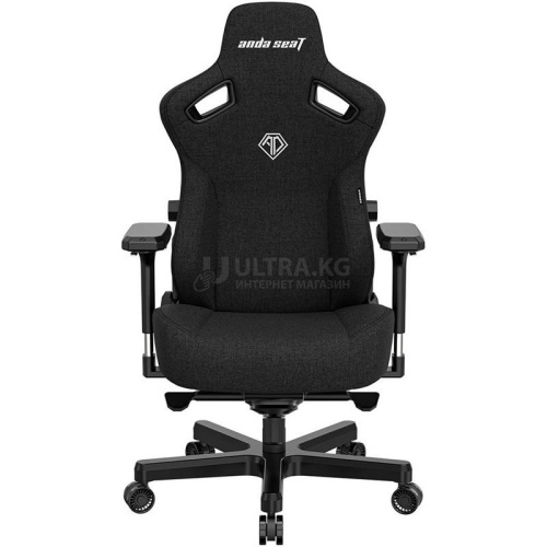 Gaming Chair AD12YDC-XL-01-B-CF AndaSeat Kaiser 3 XL BLACK 4D Armrest 65mm wheels Fabric