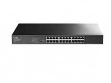 Сетевой коммутатор CUDY GS1024E 24-Port Gigabit Rackmount Light Managed Switch 24 Gigabit RJ45 Ports, 19-inch Rack-mountable, Power Saving, Plug & Play, Managed/VLAN/Extend working mode DIP switch, Local management via WEB GUI