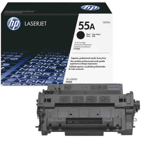 Картридж HP (CE255A) Cartridge for laser printer LJ P3015/P3011, 6000 p, Black без упаковки Картридж HP (CE255A) Cartridge for laser printer LJ P3015/P3011, 6000 p, Black без упаковки