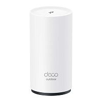 Mesh Wi-Fi система TP-LINK Deco X50-Outdoor(1PK), AX300Dual-Band, 2402Mb/s 5GHz+574Mb/s 2.4GHz, 2xWAN/LAN 1Gb/s, 2 antennas, MU-MIMO, Parental Control
