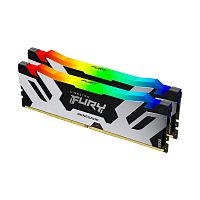 DDR5 32GB (2x16GB) PC-51200 (6400MHz) KINGSTON FURY RENEGADE RGB XMP KF564C32RSAK2-32