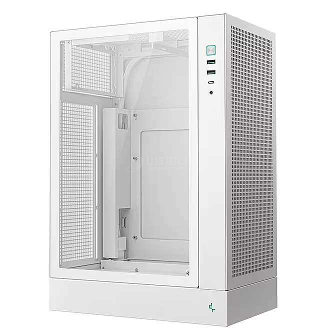 DEEPCOOL MATX CH170 PLUS WH WHITE w/o PSU USB 3.0 Front Type-C, Mesh panel DEEPCOOL MATX CH170 PLUS WH WHITE w/o PSU USB 3.0 Front Type-C, Mesh panel