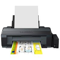 Принтер Epson L1300 (A3+, 5760x1440 dpi, 4color, 15ppm(A4 black),5 ppm(A4 color), 64-255g/m2, USB, оригинальные чернила)