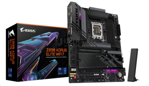 MB LGA1851 GIGABYTE Z890 A ELITE WIFI7 +,4xDDR5,12xUSB,ATX,4xM.2,4xSATA,3PCIe16x, HDMI,DP MB LGA1851 GIGABYTE Z890 A ELITE WIFI7 +,4xDDR5,12xUSB,ATX,4xM.2,4xSATA,3PCIe16x, HDMI,DP