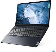 Ноутбук Lenovo IdeaPad Slim 1i, Intel Core i5-1335U (10 ядер/12 потоков up to 4.6Ghz), 8GB DDR4, 256GB SSD PCIe NVMe M.2, Intel Iris Xe Graphics, 15.6" LED FHD IPS 300nits (1920x1080) Сенсорный экран, WiFi-6 BT-5.1 Type-C HDCam720P Fast-Charge WIN11, Eng-