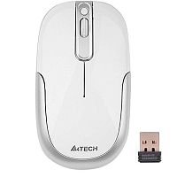 Беспроводная мышь A4tech G9-110 White, оптическая, светодиодная, 2.4G, USB,1000 dpi