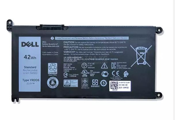 Батарейка Original DELL YRDD6 INSPIRON 3501 3505 3405 3400 P90F Батарейка Original DELL YRDD6 INSPIRON 3501 3505 3405 3400 P90F