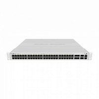 Коммутатор PoE MikroTik CRS354-48P-4S+2Q+RM 16MB FLASH, 4 Fans, 2xPOE, 1x100Mb/s, 48xGbE, 4xSFP+, 2xQSFP+, IP20, RouterOS v7/SwitchOS