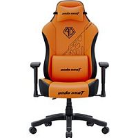 Gaming Chair AD18Y-14-OB-PV/C AndaSeat Phantom 3 Tiger ORANGE 2D Armrest 60mm wheels PVC Leather