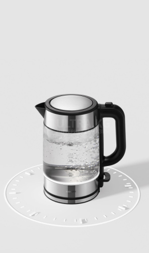 Чайник Xiaomi Electric Glass Kettle 2200 Вт, 1.7 л, Стекло [48366]