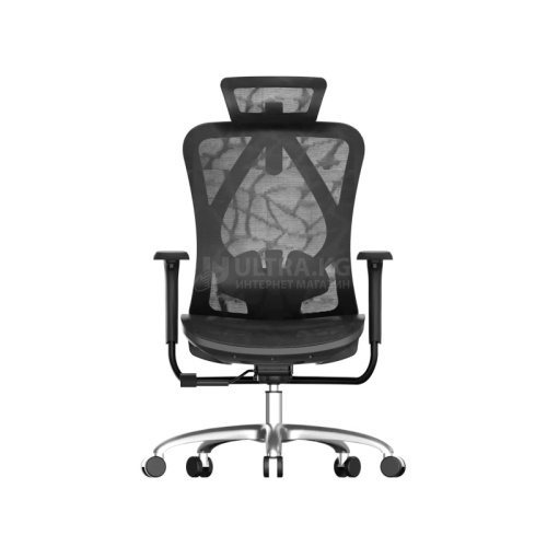 Office Chair SIHOO M57C-201 BLACK 3D Armrest, class 3 TUV gaslift,350mm steel base