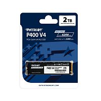 SSD PATRIOT P400 V4 2TB M.2 2280 PCIe 4.0 x4 NVMe 6200/5200