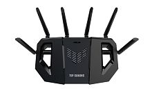 Роутер Wi-Fi ASUS TUF BE6500 WiFi-7 (5764Mb/s 5GHz+688Mb/s 2.4GHz, 1xWAN 2.5G + 3xLAN 2.5G, 6 антенн, USB 3.2, OFDMA, AiProtection Pro, AiMesh)