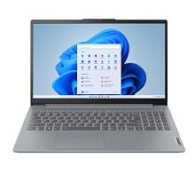 Ноутбук Lenovo IdeaPad Slim 3 15IAN8 Intel Core i3-N305 (8 ядер/8 потоков up to 3.8GHz) 8GB DDR4, 128GB SSD, 15,6" FHD, Int VGA, Type-C, HDMI, WF, BT, WIN11H, ENG-RUS, серый [82XB00C2US]