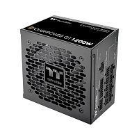 Блок питания 1200W Thermaltake Toughpower GT 1200W Gold ATX 3.1, Gold, APFC, 20+4pin, 2х4+4pin, 6хSata, 4хMolex, 4хPCI-E 6+2pin, 1х12VHPWR, Modular, Вентилятор 12см, 150х86х140мм, Чёрный, Модульный [PS-TPT-1200FNFAGE-3]