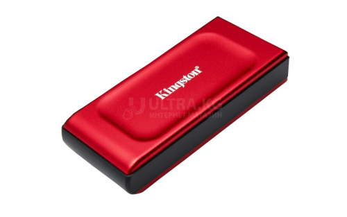 Внешний твердотельный накопитель SSD 2TB Kingston XS1000 Red Read/Write up 1050/1000MB/s USB3.2 [SXS1000R/2000G]