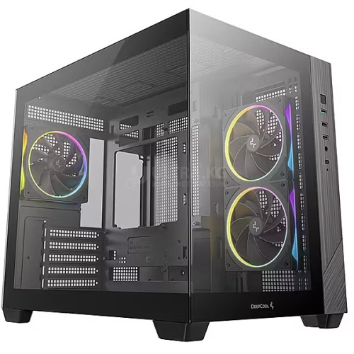 DEEPCOOL MATX CG330 3F w/o PSU USB3.0×2 Front + 3×120mm ARGB FANS DEEPCOOL MATX CG330 3F w/o PSU USB3.0×2 Front + 3×120mm ARGB FANS