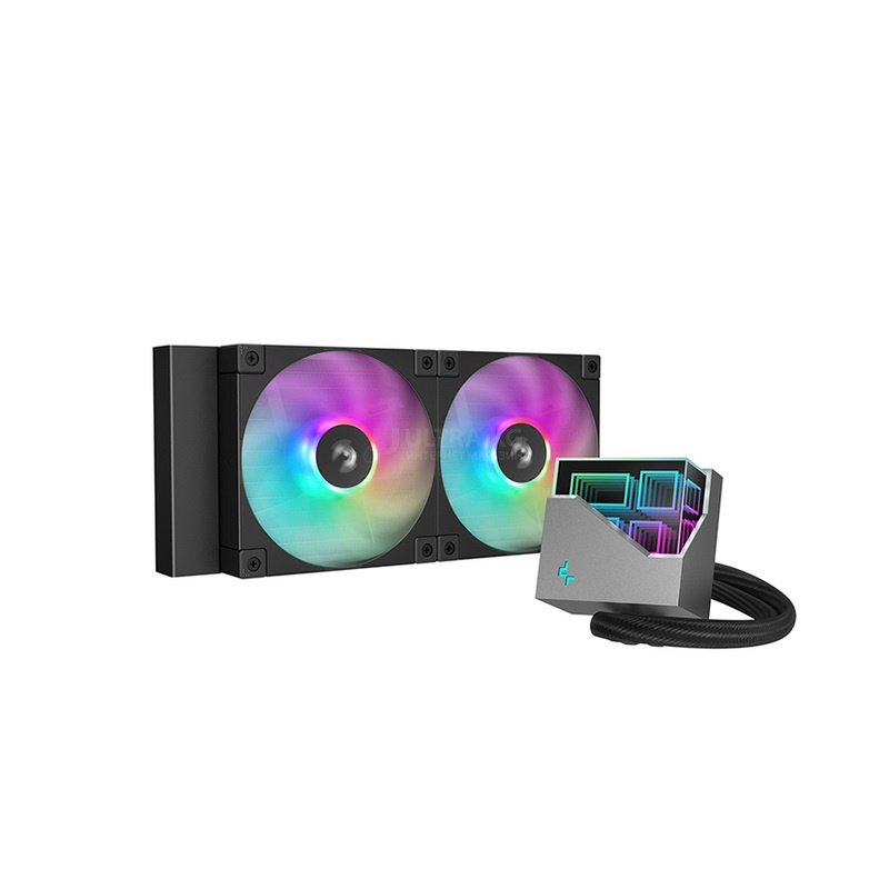 DEEPCOOL LT240 ARGB 120*2 FAN LGA20xx/1700/1200/115*/AMD DEEPCOOL LT240 ARGB 120*2 FAN LGA20xx/1700/1200/115*/AMD