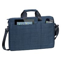 Сумка для ноутбука RivaCase 8335 Голубая 15.6"Два внутренних отделения, внешнее отделение на молнии, плечевой ремень.