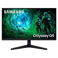 Монитор LCD 27" Samsung LS27FG532EIXCI, Odyssey G5, Black, IPS, 2560x1440, 3000:1 (Mega), 300cd/m2, 200Hz, 178/178, 1ms, 2xHDMI, DP, выход на наушники