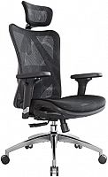 Офисное кресло Office Chair SIHOO M57-N110 BLACK 3D Armrest, class 3 TUV gaslift,350mm aluminium base