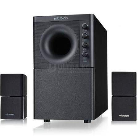 Microlab Subwoofer X3 2.1 BLACK 98W(24W*2+50W) Microlab Subwoofer X3 2.1 BLACK 98W(24W*2+50W)
