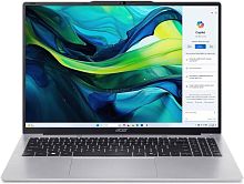 Ноутбук Acer Aspire Lite-AL-16-54P-39U1 Intel Core i3-1305U (up to 4.50Ghz) 8GB DDR5, 512GB SSD NVMe, 16" WUXGA IPS, Intel UHD Graphics, Type-C, LAN RJ45, WiFi, Bluetooth, DOS, ENG-RUS, серебро [NX.D75EM.004]