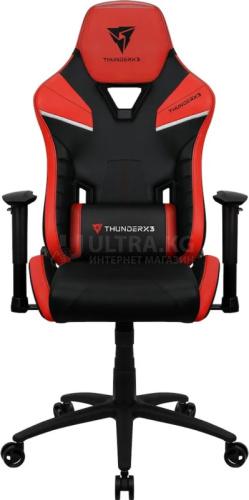 Gaming Chair ThunderX3 TC5 EMBER RED 3D Armrest 65mm wheels PVC Leather Gaming Chair ThunderX3 TC5 EMBER RED 3D Armrest 65mm wheels PVC Leather