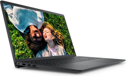 Ноутбук Dell Inspiron 15 3520, Intel Core i5-1235U (3.30-4.40GHz), 8GB DDR4, 512GB SSD NVMe, Intel Iris Xe Graphics, 15.6" FHD, WiFi ax, BT 5.0, Win11H, Eng+Rus, Carbon Black