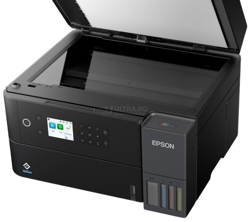 МФУ Epson L6370 (Printer-copier-scaner, A4, 35/18ppm (Black/Color), 64-300g/m2, 4800x1200dpi, 1200×2400 scaner, LCD 6.1 cm, Duplex, ADF, USB, Wi-Fi, LAN фото 2 МФУ Epson L6370 (Printer-copier-scaner, A4, 35/18ppm (Black/Color), 64-300g/m2, 4800x1200dpi, 1200×2400 scaner, LCD 6.1 cm, Duplex, ADF, USB, Wi-Fi, LAN фото 2