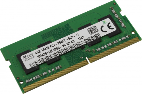 Оперативная память для ноутбука DDR4 SODIMM 4GB Hynix PC-4 (3200MHz) -S Оперативная память для ноутбука DDR4 SODIMM 4GB Hynix PC-4 (3200MHz) -S