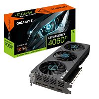 Видеокарта RTX 4060Ti Gigabyte GeForce RTX™ 4060 Ti EAGLE OC 8GB GDDR6, Engine clock 2550MHz, Memory clock 18000MHz, 128Bit, 2xDP, 2xHDMI [GV-N406TEAGLE OC-8GD]