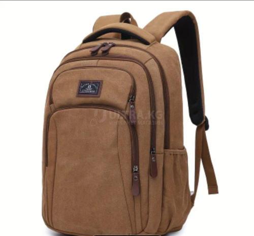 Городской рюкзак для ноутбука, учебы, большой размер, прочная ткань, три отделения, легкий, регулировка ручек, до 17" ноутбук, Coffee Color - 04 Городской рюкзак для ноутбука, учебы, большой размер, прочная ткань, три отделения, легкий, регулировка ручек, до 17" ноутбук, Coffee Color - 04